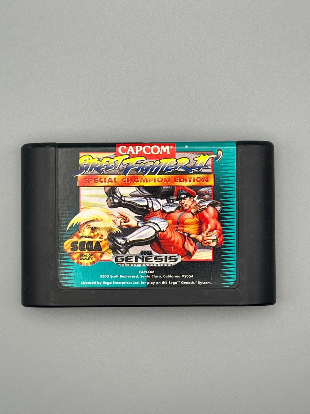 Street Fighter II: Special Champion Edition -Sega Genesis Game Cartridge